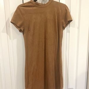 Charlotte Russe Brown Faux Dress